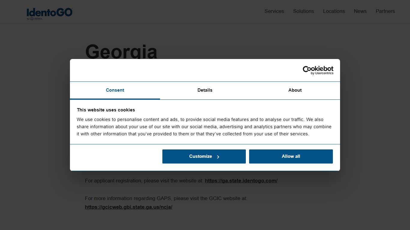 Georgia Services Identogo