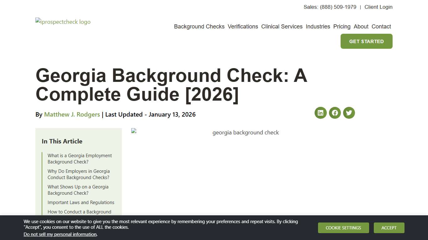 Georgia Background Check: A Complete Guide [2026]