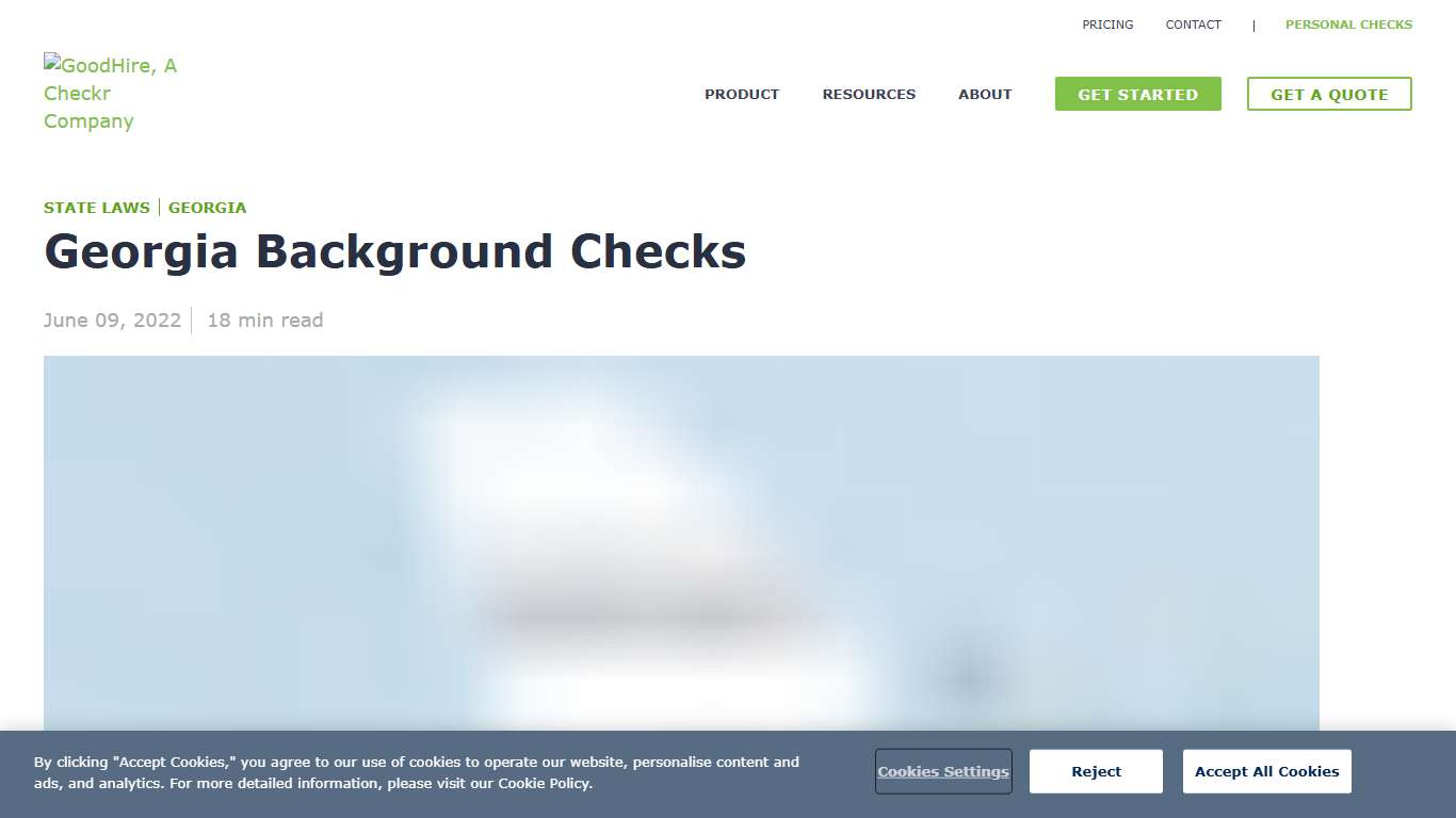 Georgia Background Checks: Complete Employment Screening Guide GoodHire